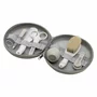 Set ingrijire, FreeON, Contine aspirator nazal, pila de unghii, unghiera, perie de par, piepene, forfecuta si periuta de dinti pentru deget, 0 luni+, Grey - 1