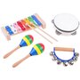 Set instrumente muzicale, Din lemn, 4 in 1 - 2