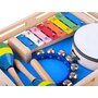 Set instrumente muzicale, Din lemn, 4 in 1 - 5