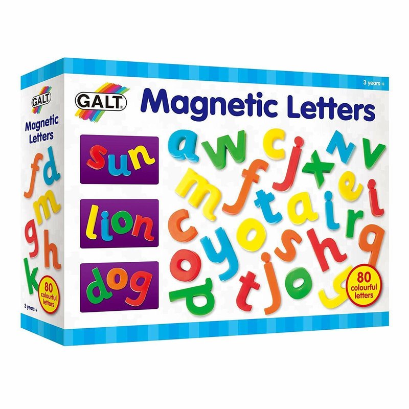 Galt - set litere magnetice, 80 piese