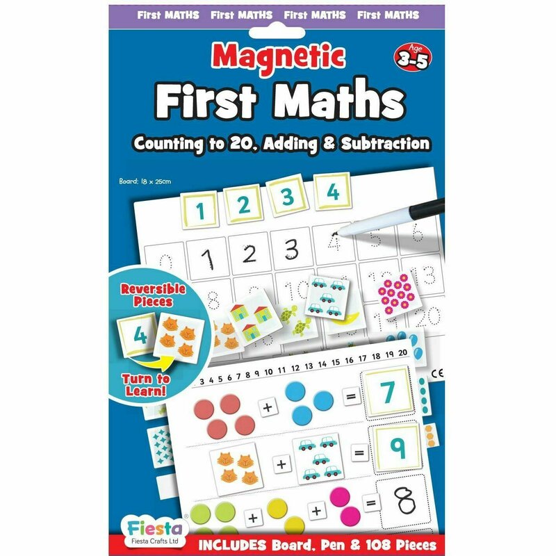 Fiesta crafts - set magnetic primele notiuni de matematica