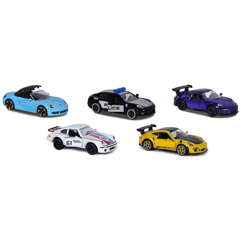 Majorette - set porsche premium cars 5 masinute