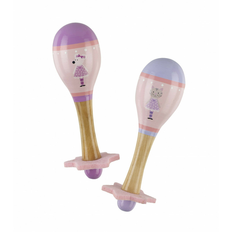 Set maracas, orange tree toys