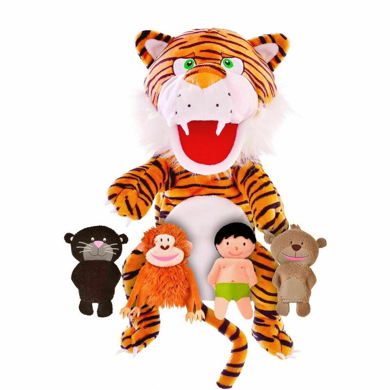 Fiesta crafts - set marionete cartea junglei