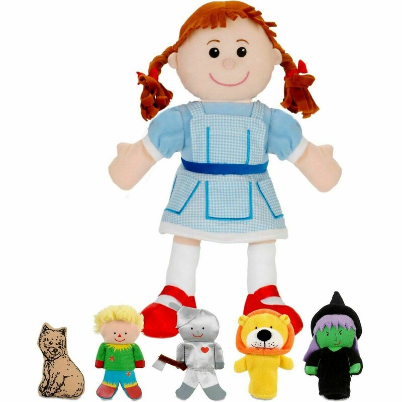 Fiesta crafts - set marionete vrajitorul din oz