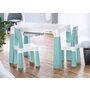 Set masuta si doua scaune, FreeON, Neo, Pentru copii, Cu doua sertare, Cu masa reglabila la doua inaltimi, Conform cu standardele europene de securitate EN71-1;2018, EN71-2:2020, EN71-3:2021, Verde - 4