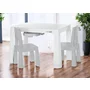 Set masuta si doua scaune, FreeON, Neo, Pentru copii, Cu doua sertare, Cu masa reglabila la doua inaltimi, Conform cu standardele europene de securitate EN71-1;2018, EN71-2:2020, EN71-3:2021, Gri - 3