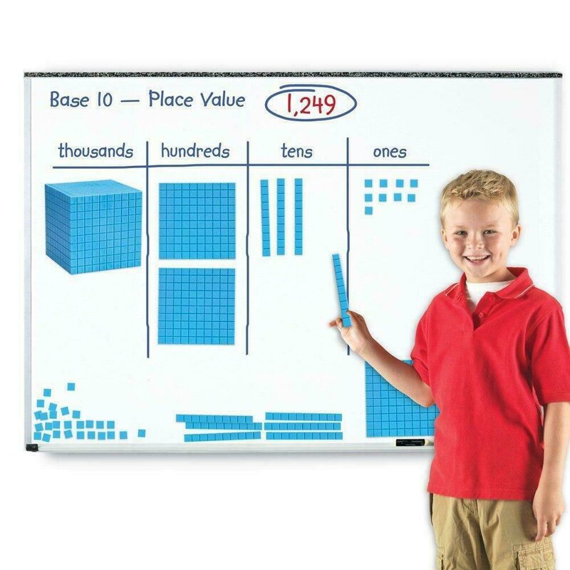 Learning resources - set magnetic matematic , modele in baza 10