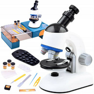 Set Microscop pentru laboratorul de joaca, cu accesorii
