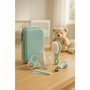 Set pentru igiena, Philips Avent: Aspirator nazal, Periuta de dinti pentru deget, Forfecuta, Unghiera, Pile, Pieptan si perie par +  Prosop de baie din bumbac, Qmini, 80x80 cm, Gri - 11