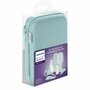 Set pentru igiena, Philips Avent: Aspirator nazal, Periuta de dinti pentru deget, Forfecuta, Unghiera, Pile, Pieptan si perie par +  Prosop de baie din bumbac, Qmini, 80x80 cm, Gri - 14