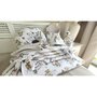 Set pentru landou/cosulet, MimiNu, Cu protectie, saltea si pernuta, Din bumbac certificat Oeko Tex Standard 100, Savanna - 6