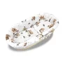 Set pentru landou/cosulet, MimiNu, Cu protectie, saltea si pernuta, Din bumbac certificat Oeko Tex Standard 100, Tedy bear dreams beige - 1