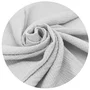 Set pentru landou/cosulet, Qmini, Cu protectie, pilota, saltea, pernuta, Din muselina dubla, Material certificat Oeko Tex Standard 100, Grey - 4