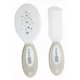 Set perie si pieptene, FreeON, Din peri naturali, 0 luni+, White - 1