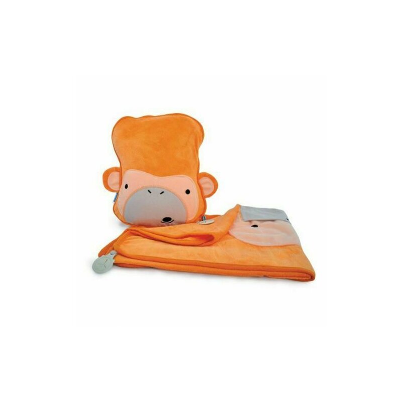 Trunki - set snoozihedz monkey perna si pled
