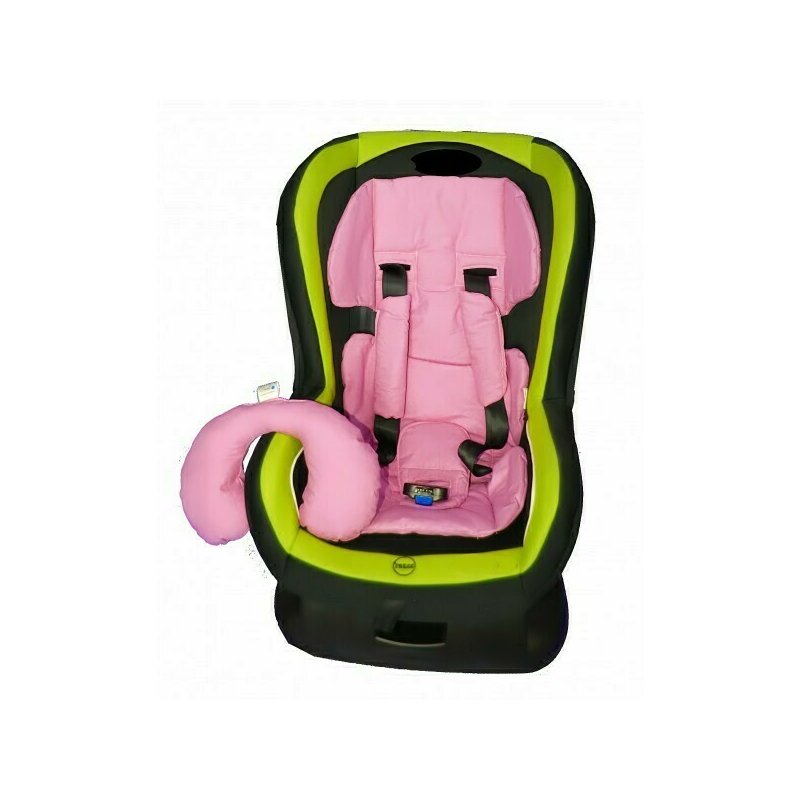 Set perne de bumbac pentru scaun auto 9-25 kg – Roz (9-25