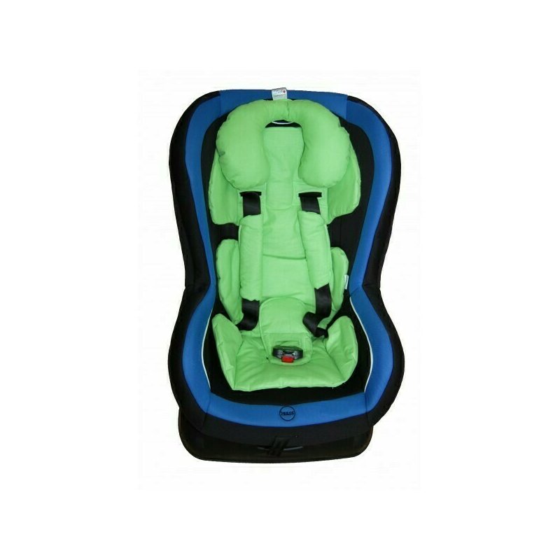 Deseda - set perne de bumbac pentru scaun auto 9-25 kg - verde