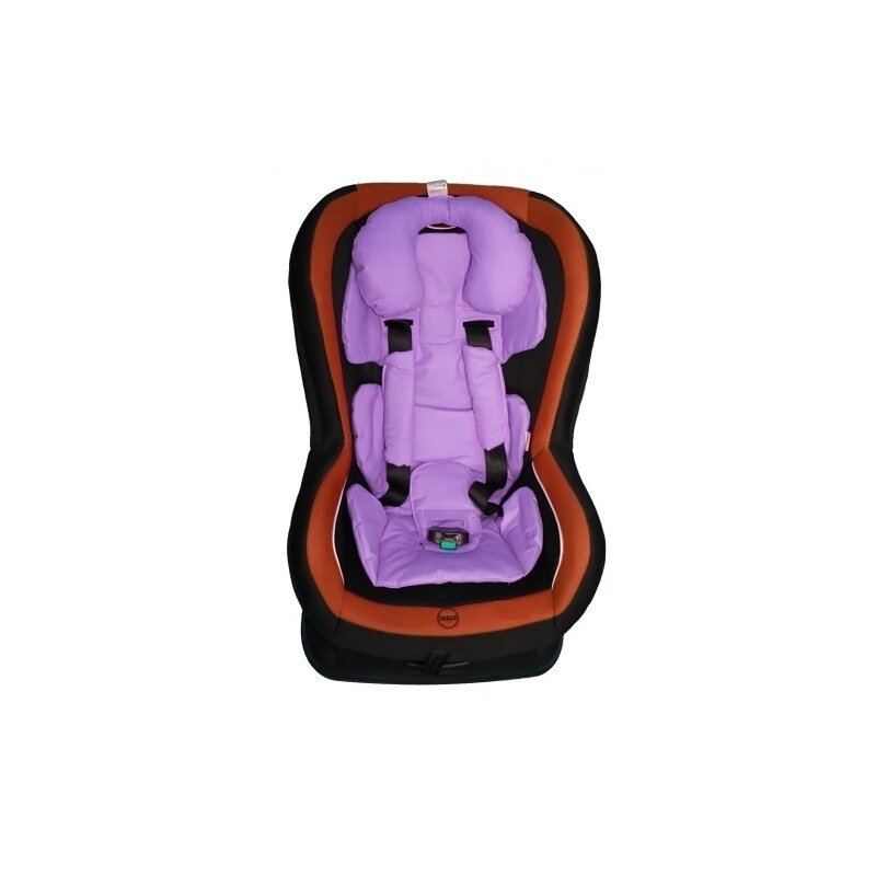 Set perne de bumbac pentru scaun auto 9-25 kg – Violet (9-25