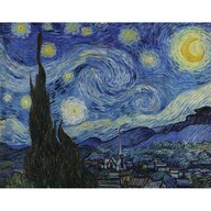 Set pictura pe panza Vincent van Gogh - Starry Night
