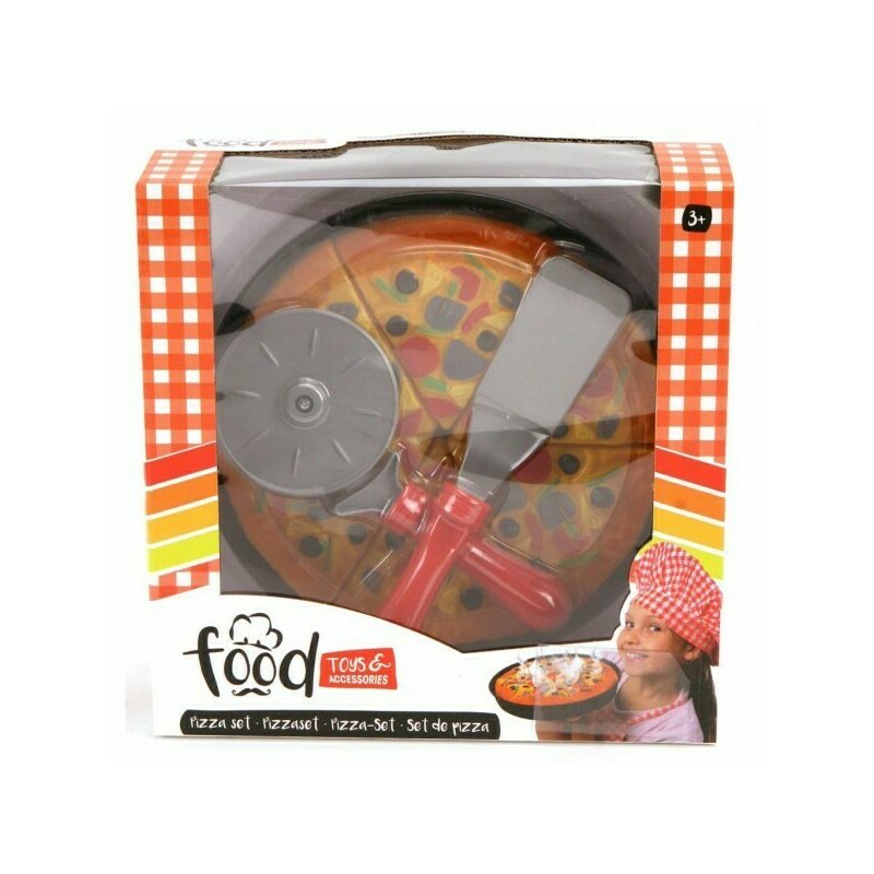 Otto - Set de joaca Pizza , Cu accesorii speciale din Plastic