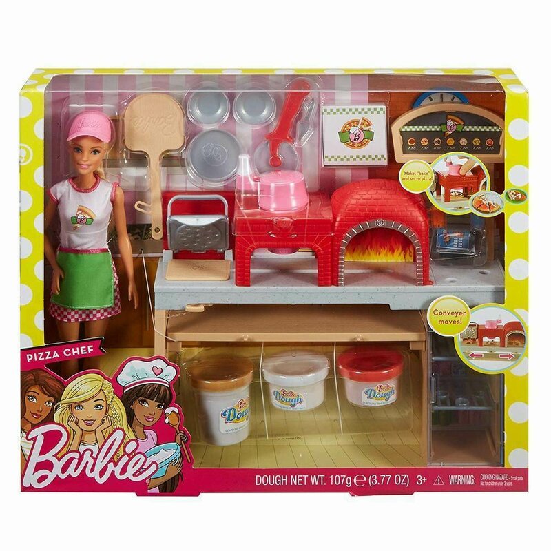 Mattel - SET PIZZERIE BARBIE CU PAPUSA