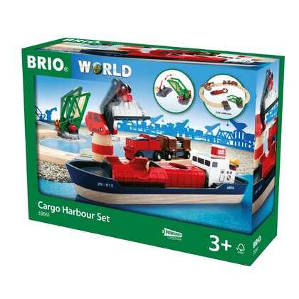 BRIO - Set Port , Cu nava de marfa