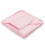 Set prosop cu gluga si manusa baie, New Baby, Dimensiune 80 x 80 cm, Basic, Pink - 1
