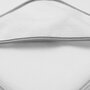 Set prosop cu gluga si manusa baie, New Baby, Dimensiune 80 x 80 cm, Basic, White-gray - 5