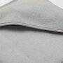 Set prosop cu gluga si manusa baie, New Baby, Dimensiune mare 100 x 100 cm, Basic, Gray - 4