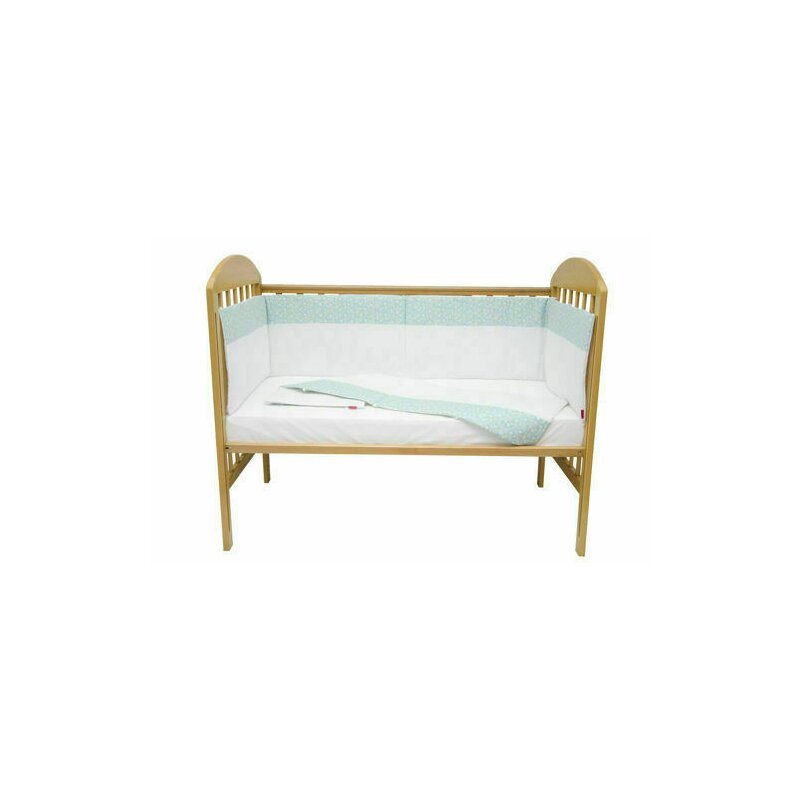 Kidsdecor - set protectii patut bebelus bubble blue