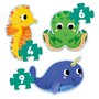 Djeco - Set Puzzle-uri evolutive , Ocean - 3