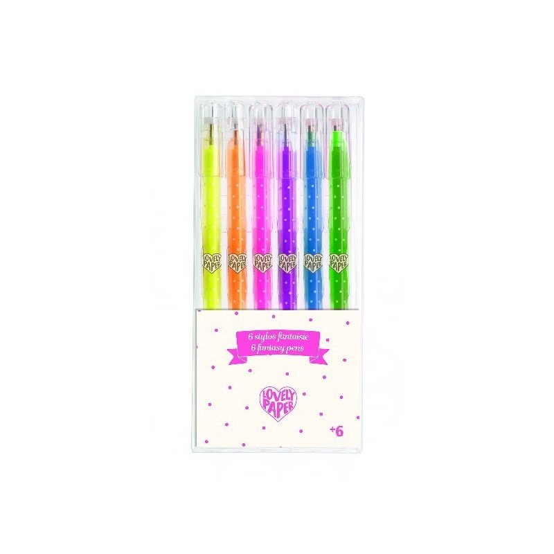 Djeco - set roll-gel, culori neon