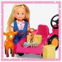 Simba - Set de joaca Tractor cu remorca,  Cu accesorii, Cu papusa Evi Love - 4