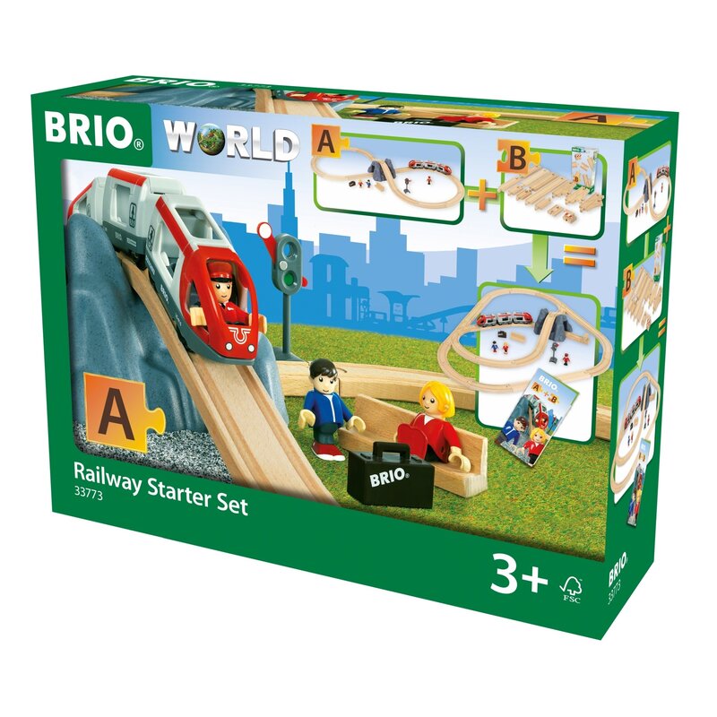Brio - set sine de tren , pentru incepatori