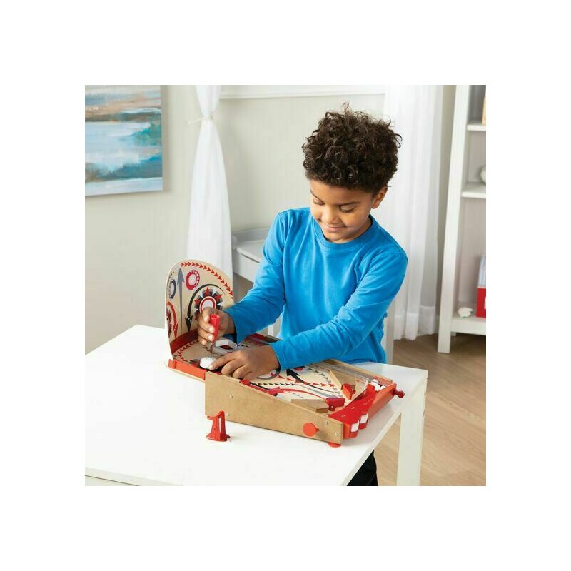 Melissa & doug - set stem construieste un joc pinball