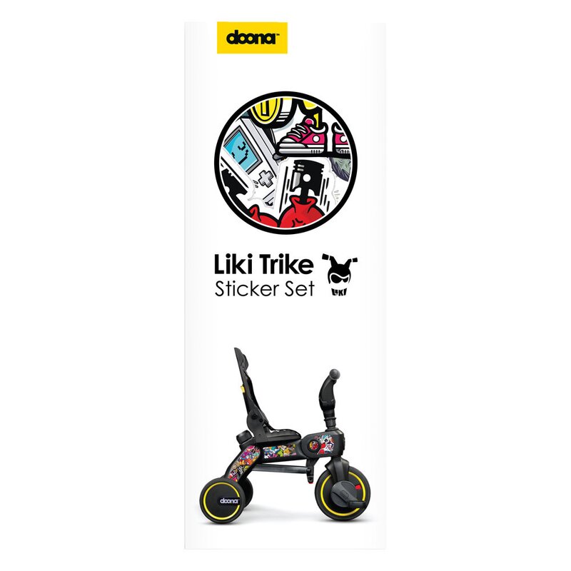 Doona - accesoriu set stickere liki trike bomb