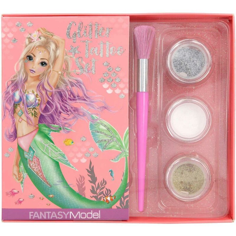Depesche - set tatuaje cu sclipici mermaid pt11111