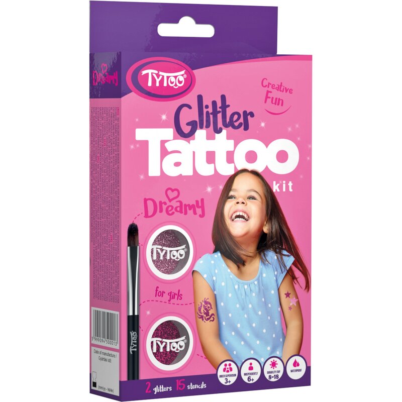Tytoo - set tatuaje temporare , dreamy, cu sclipici
