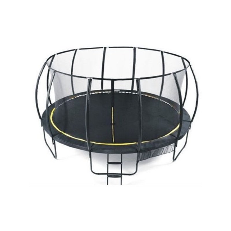 Heutink - Set trambulina Ookee Jump Carbon cu plasa si scarita, 427 cm