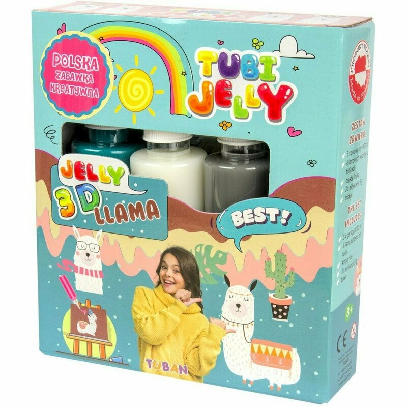 Tuban - set tubi jelly cu 3 culori - lama tu3321