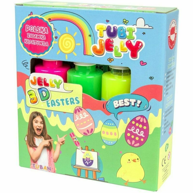 Tuban - Set Tubi Jelly cu 3 culori - Pasti TU3319