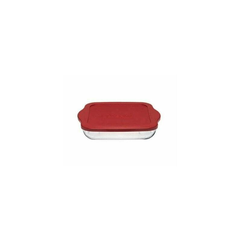 Borcam - set vas termorezistent cu capac silicon, 3.2 litri si gentuta termica, , 59024