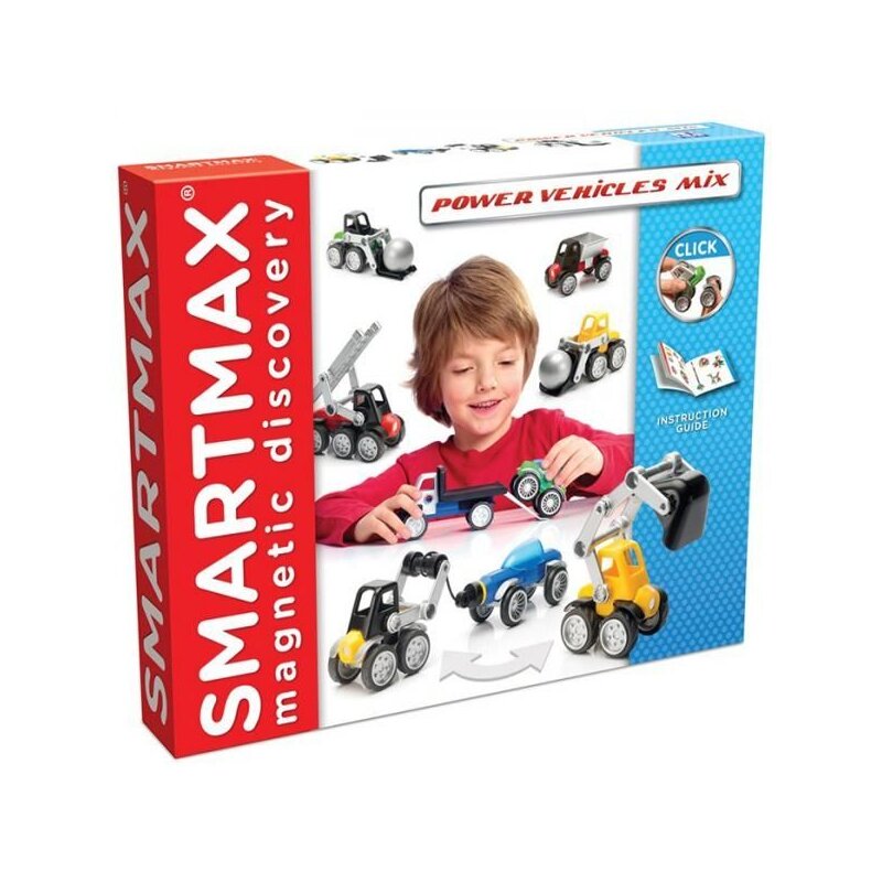 Set Vehicule SMARTMAX PLAY - Power Vehicles Mix