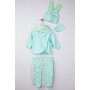 Tongs baby - Setul 5 piese nou nascut Cirese,  (Culoare: Mov) - 3