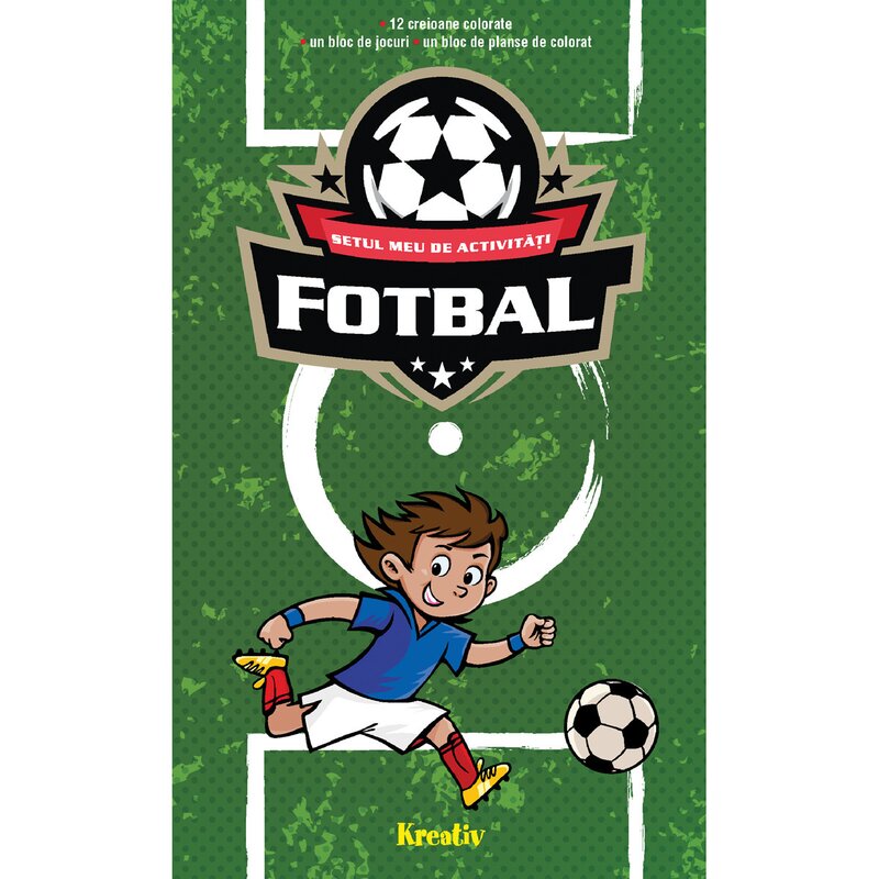 Editura kreativ - set creativ fotbal