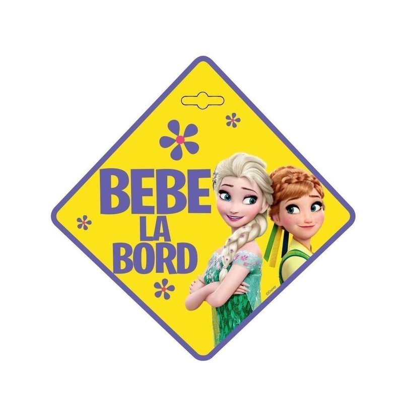 Seven - semn auto bebe la bord frozen
