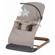 Black Friday - Reduceri Sezlong balansoar, FreeON, Serene, Pana la 9 kg, Cu centura in 3 puncte, Spatar reglabil in 3 etape, Cu bara de jucarii, 70 x 45 x 56 cm, 0 luni+, Beige Promotie