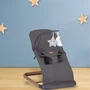 Sezlong balansoar, FreeON, Serene, Pana la 9 kg, Cu centura in 3 puncte, Spatar reglabil in 3 etape, Cu bara de jucarii, 70 x 45 x 56 cm, 0 luni+, Grey - 3