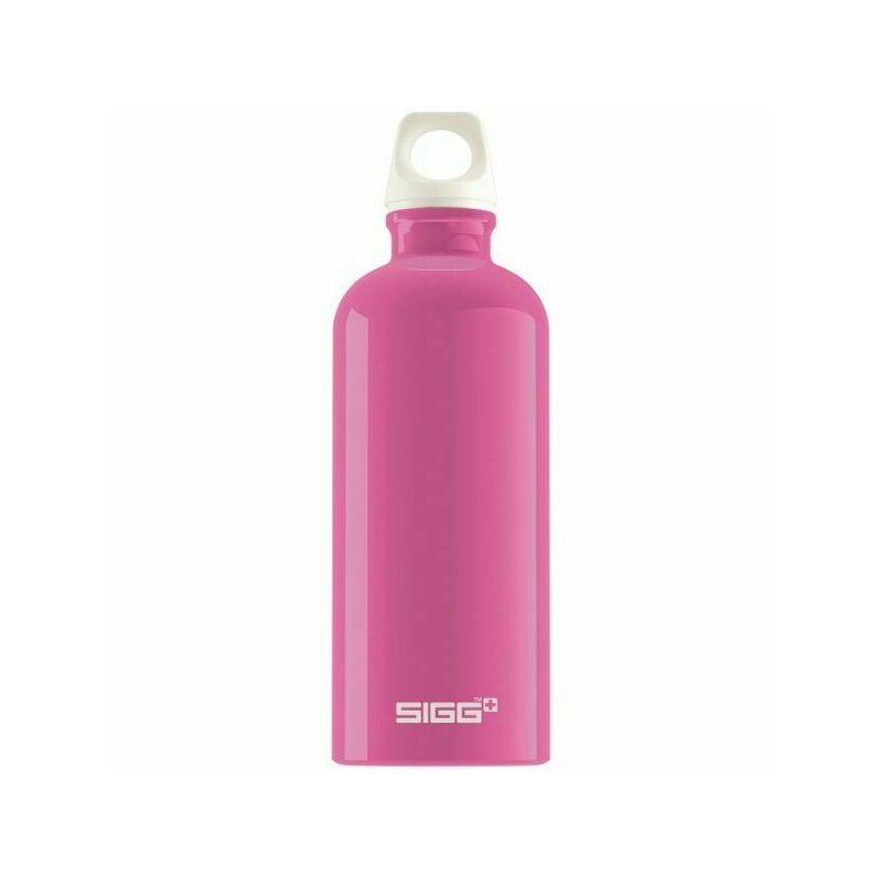 Sigg - bidon fabulous 600 ml din aluminiu, roz